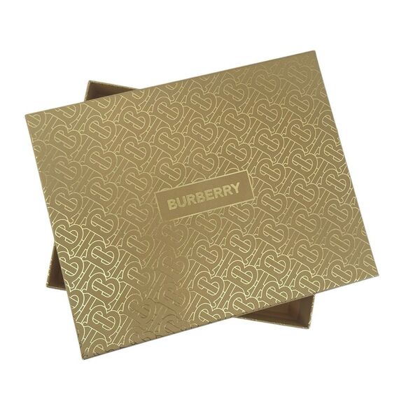 Burberry Gold Monogram Gift Box – Empty, Preloved, Storage or Display - Picture 1 of 13